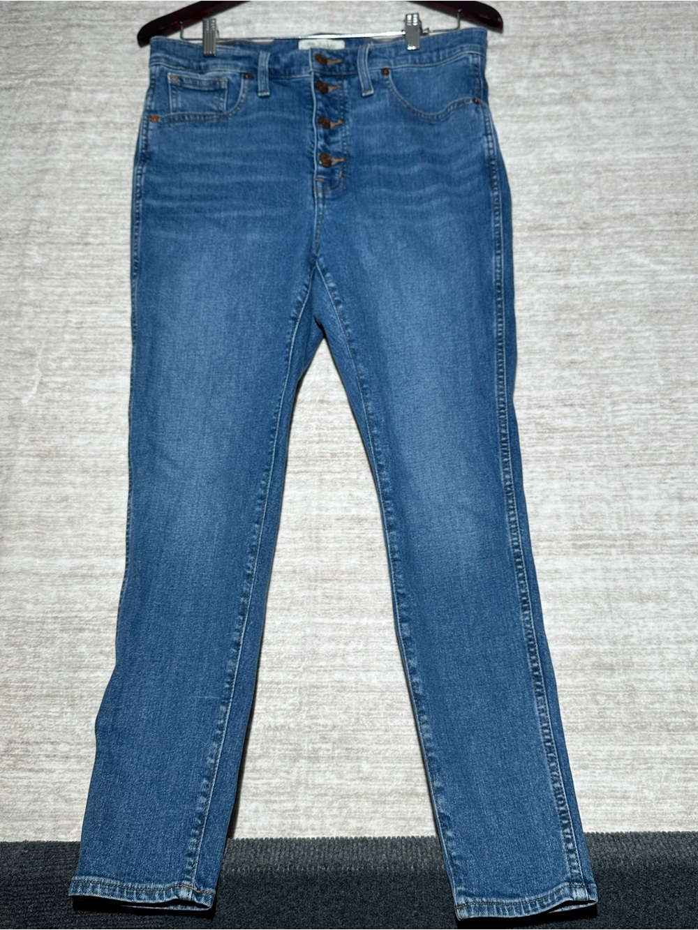 Madewell Blue Skinny High-Rise Jeans